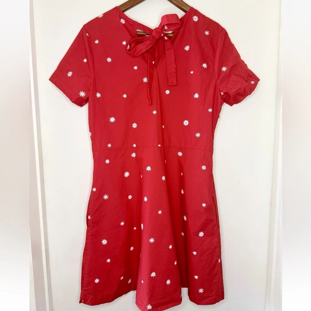 Shop Ban.Do Daisy Red Easy Dress Women’s Medium
